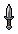 Glitter Dagger