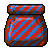 Striped Pouch